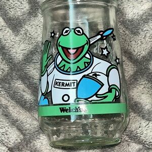 Kermit the Frog Glass Tumbler - Green